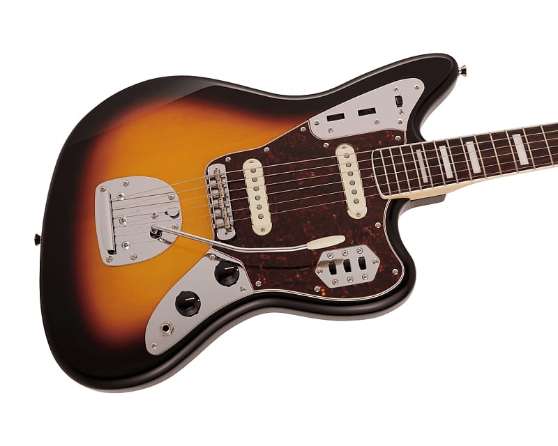 m*u様 Fender MIJ 60s Jaguar Custom Fender MIJ Traditional II Late '60s Jaguar Inca Silver 2023