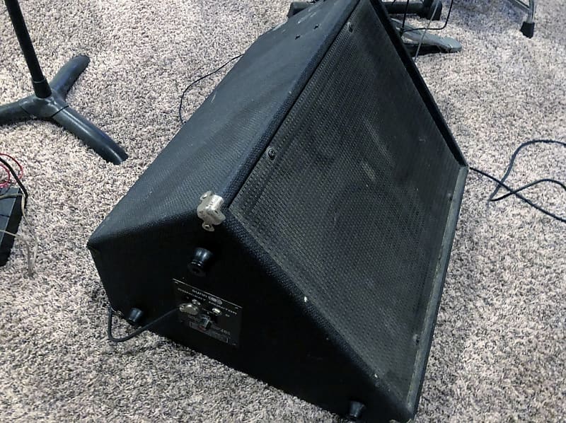 Sunn concert monitor with two 10” speakers + tweeter Black | Reverb