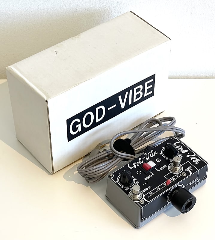 2015 Heaven’s GOD-VIBE Shin-Ei Uni-Vibe Chorus Vibrato Clone Rare Early  Boutique Effects Pedal in Box w/ Paperwork #6