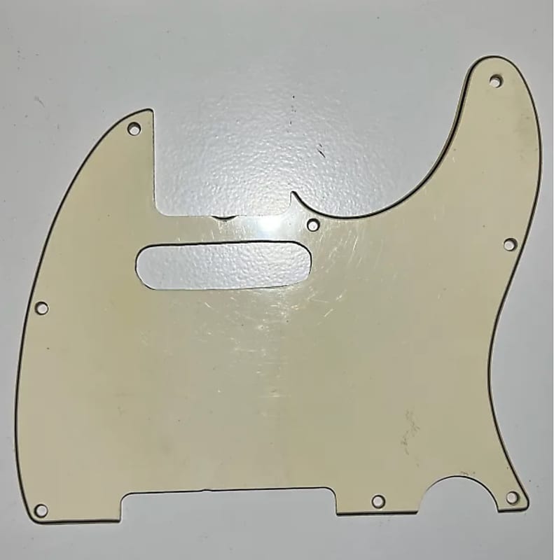 Fender Telecaster Pickguard 1969 - pearl white | Reverb