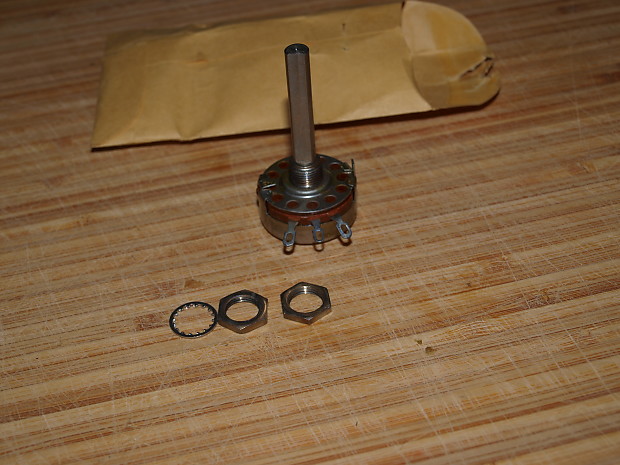 3 x Allen Bradley 500K Type J Potentiometer Chrome NOS | Reverb 3 x Allen Bradley 500K Type J Potentiometer Chrome NOS | Reverb