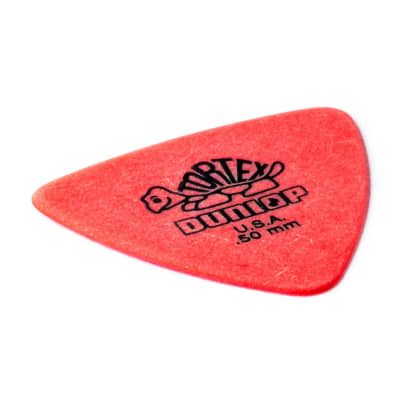 Dunlop 431R.50 Tortex® Triangle Guitar Pick -- 72 Picks Red image 4