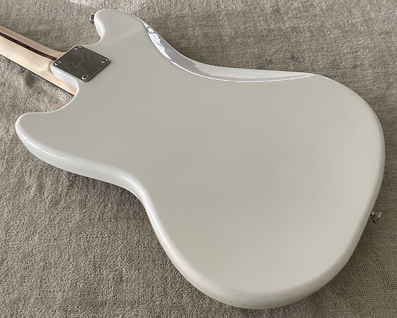 2019 Squier Mustang HH Olympic White Hot Rod Mod Duncan Little 59