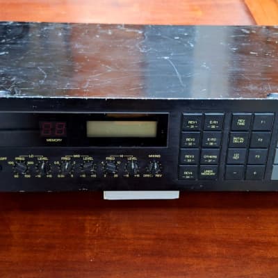 Yamaha REV 7 Digital Reverberator 1980s - Black