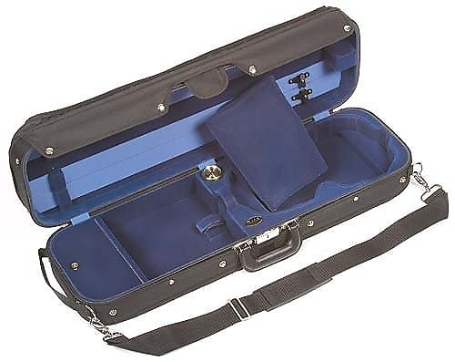 Bobelock Hill Style Lite 6002 4/4 Violin Case with Blue Velvet