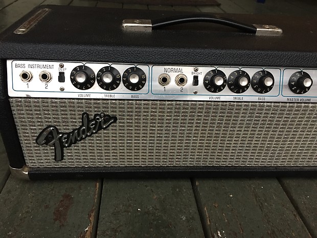 Fender Bassman 50 1977 Amp Head | Reverb