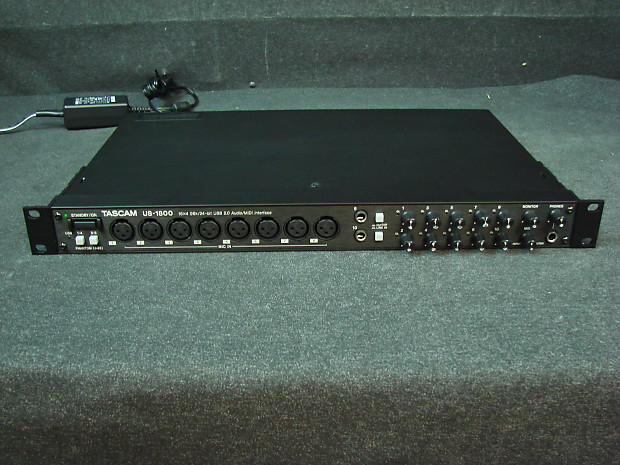 TASCAM US-1800 16x4 オーディオインターフェース おまけ付き TASCAM US-1800 16x4 オーディオインターフェース おまけ付き