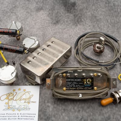 ReWind Electric - NOS Wire 1960 A2 PAF Set & NOS Centralab Pots Gibson Les Paul Wiring Harness image 4