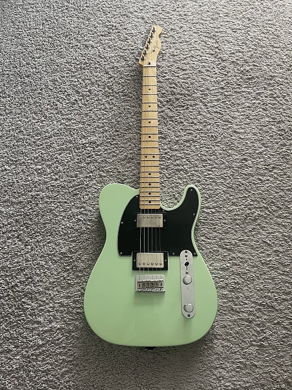 Fender FSR Telecaster 2018 MIM HH Surf Pearl Green Rare Special Edition Guitar image 1