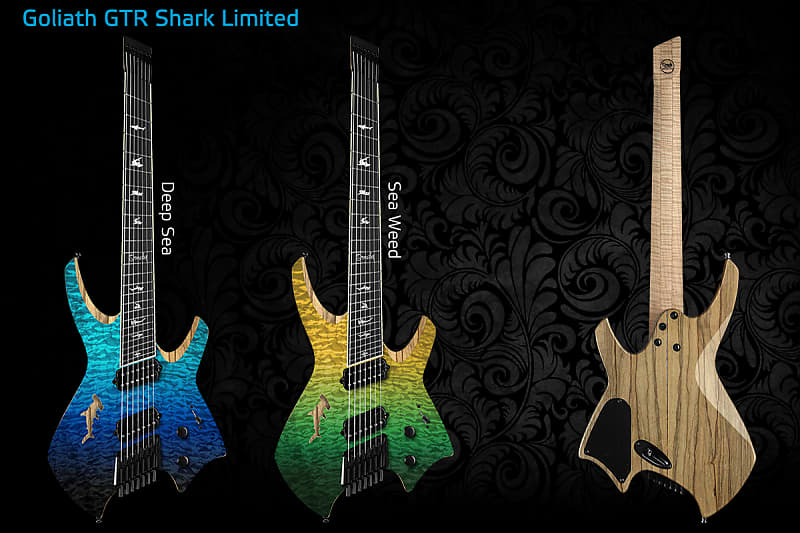 Ormsby Goliath Shark 6 - Strictly Limited to 200 guitars - Deep Sea