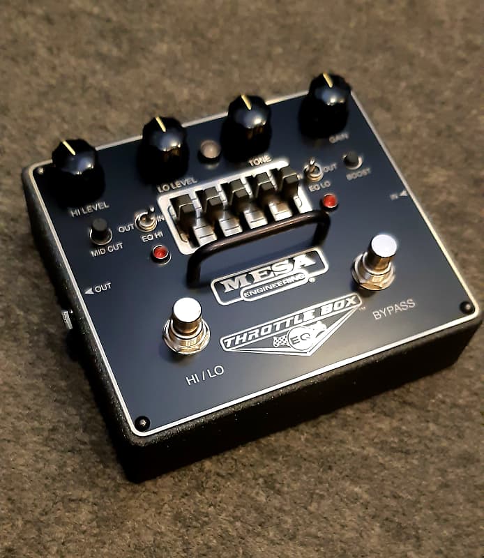 Mesa Boogie Throttle Box EQ Overdrive Pedal | Reverb