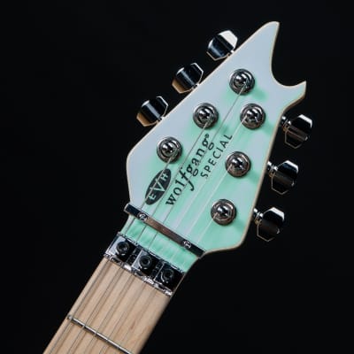 EVH Wolfgang Special Electric Guitar - Satin Surf Green SN WGM220610 image 4