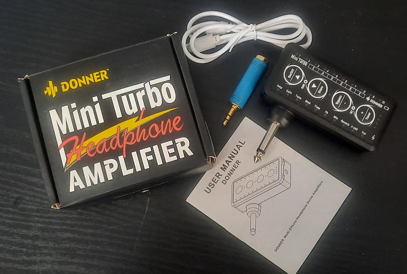 Donner Mini Turbo Headphone Amplifier *** FREE SHIPPING *** Reverb