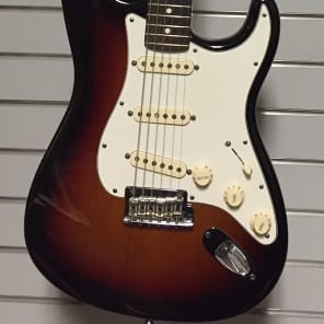 Fender American Standard Stratocaster With Hardshell Case 2013 3 Tone Sunburst image 1