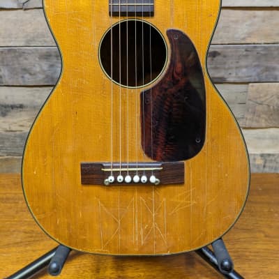 Harmony Vintage 23" Scale Mini Acoustic Guitar Made in USA image 2