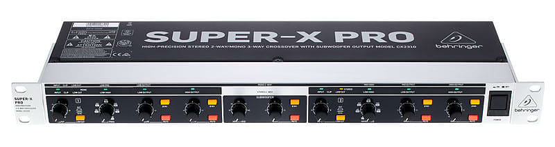 Behringer Super-X Pro CX2310 V2 Multi-channel Crossover with