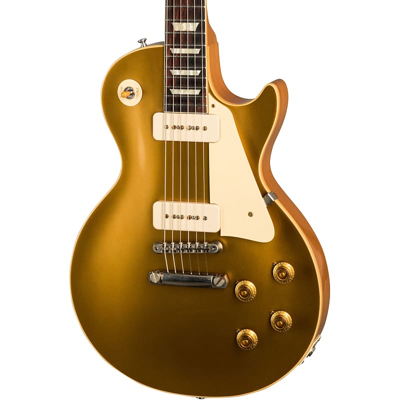Gibson 1956 Les Paul Goldtop Reissue Electric Guitar - Double Gold image 1