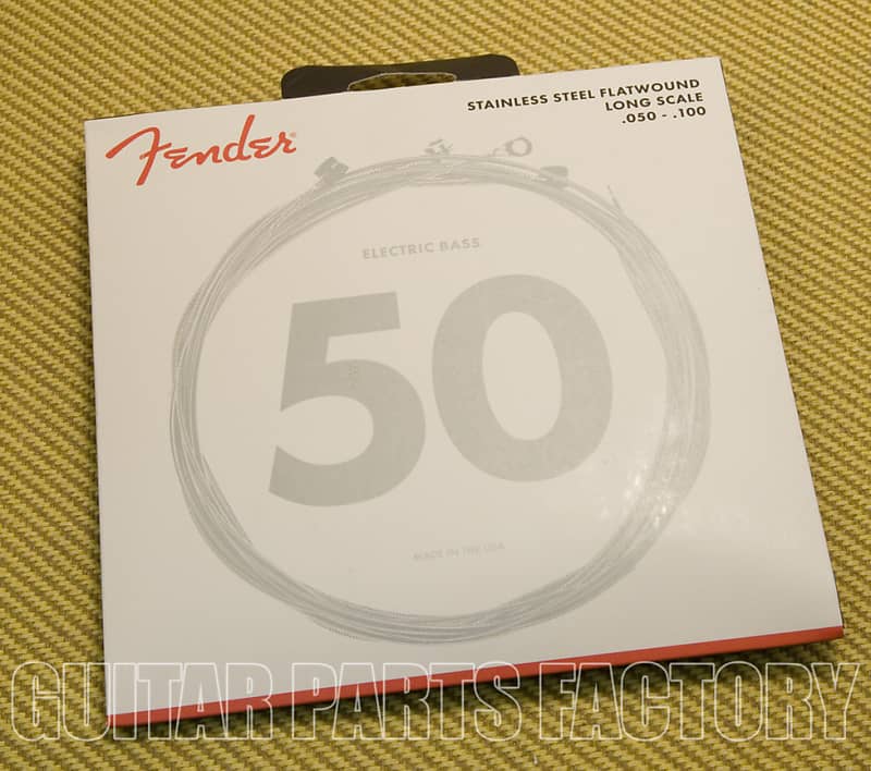 073 9050 405 Fender 9050ml Flatwound Bass Strings Med Lt Reverb