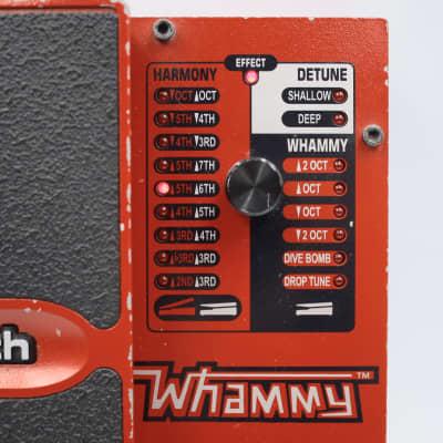 Digitech WH-4 Whammy IV Octave Pitch Shifter With Adapter Guitar Effect Pedal 00004136 image 2