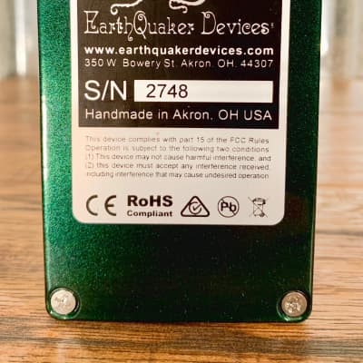 Earthquaker Devices EQD Arrows Preamp Booster V2 Guitar Effect Pedal image 5