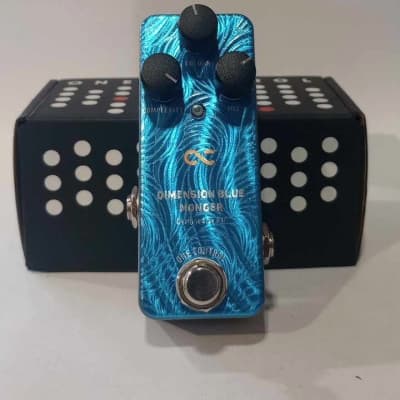 One Control Japan  Dimension Blue Monger w/orig box - Blue for sale