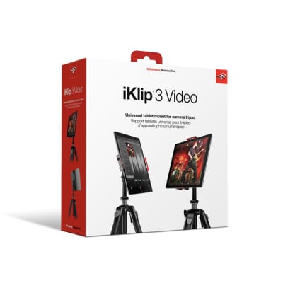 Mint IK Multimedia iKlip 3 Video Tablet Mount with UNC ¼”-20 Threading for Tripods image 7