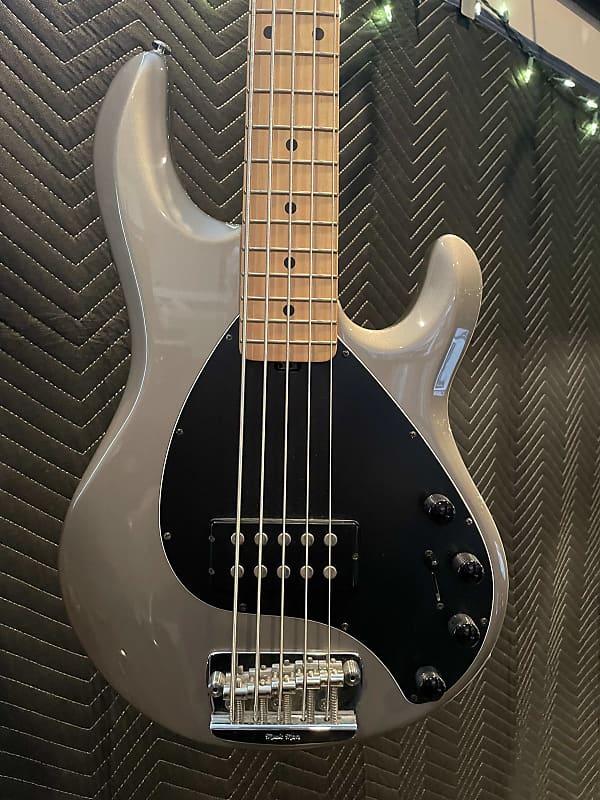 Ernie Ball Music Man StingRay 5 H 2000s Pearl Platinum | Reverb