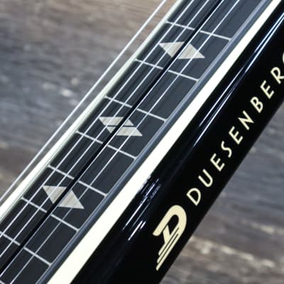 Duesenberg Fairytale Split/King Edition Black & Ivory 6-String Lapsteel w/Case image 4
