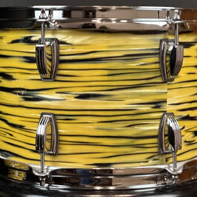 Ludwig 18/12/14" Classic Maple "Jazzette" Outfit Drum Set - Lemon Oyster Pearl image 13