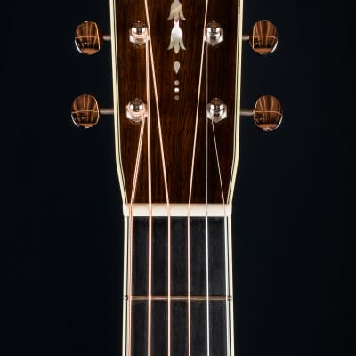Santa Cruz 1934 OM Brazilian Rosewood and Adirondack Spruce with Wide Nut and Torch Inlay NEW imagen 11