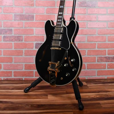 Gibson Memphis Limited Edition ES-355 Black Beauty 2019 Ebony W/OHSC/COA image 3