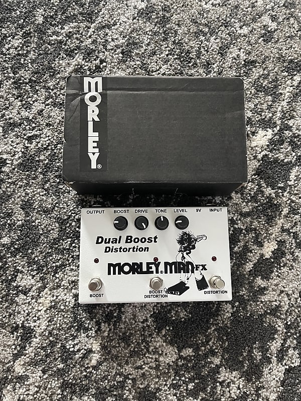 Morley Man FX MDB2 Dual Boost Distortion V2 Booster Guitar Effect Pedal