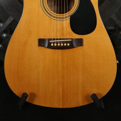 Franciscan ES7C-4 - Natural Made in Korea Electric Acoustic Guitar w/ Padded Gig Bag image 4