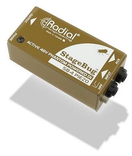 Radial SB-4 Piezo  Active Direct Box  2-Day Delivery image 1