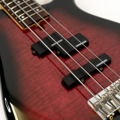Mid-90s Fernandes FRB-40 24 fret P/J Bass w/ gigbag | Reverb