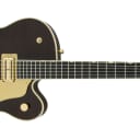 Gretsch G6122T-59 Vintage Select Edition '59 Chet Atkins Country Gentleman Hollow Body with Bigsby, TV Jones, Tiger Flame Maple, Walnut Stain Lacquer