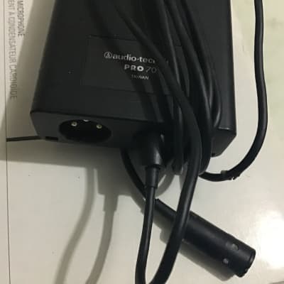 Audio-Technica PRO70 Cardioid Condenser Lavelier/Instrument Microphone 2010s - Black image 2