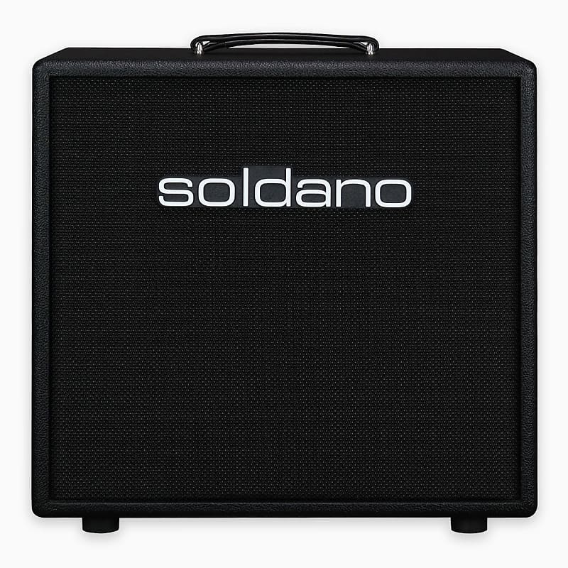 Soldano 1 × 12" Open Back Cabinet Black w/ Celestion G12H-150 Redback Speaker image 1