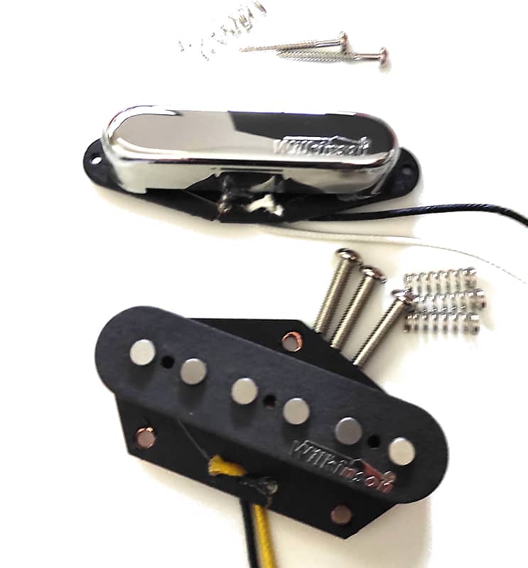 Wilkinson Tele style Vintage 60's sound pickups set Chrome | Reverb