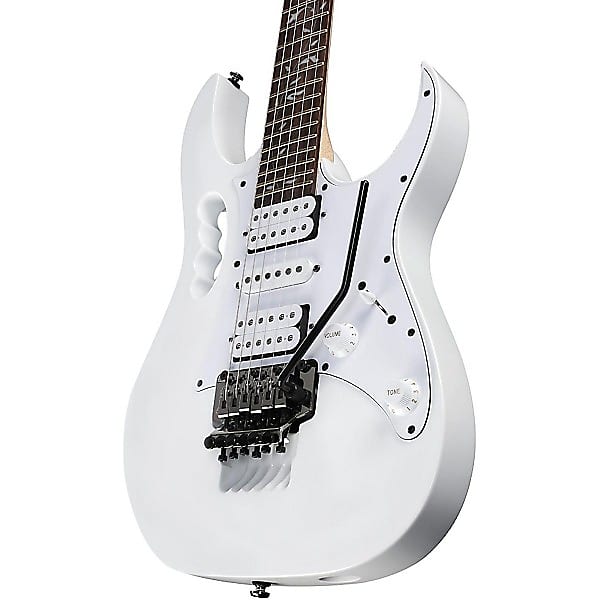 Ibanez  JEMJR Steve Vai Signature JEM Series Electric Guitar  2024 - White image 1