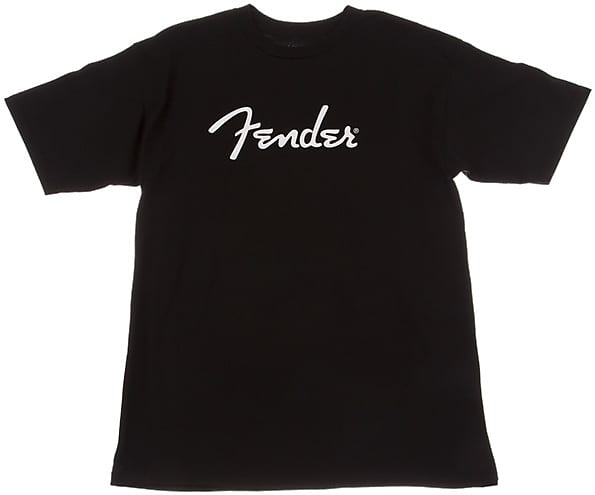 Genuine Fender Spaghetti Logo Men's T-Shirt, Small - #910-1000-306 image 1