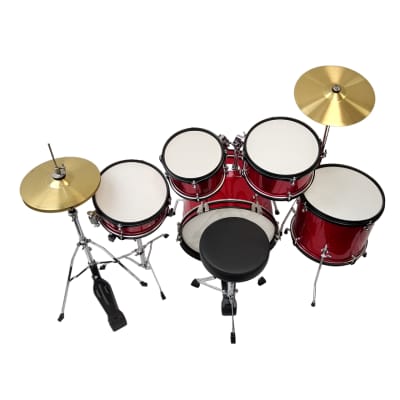 Trixon Kidstar 5 Piece Drumset RedTrixon Kidstar 5 Piece Drumset Red  