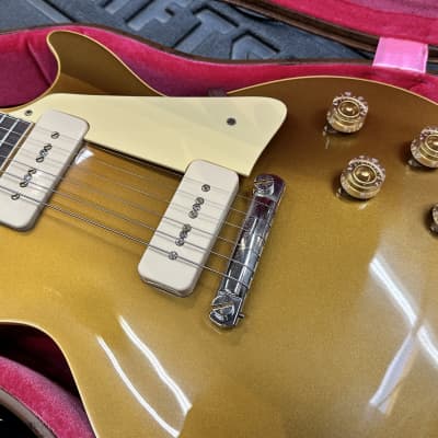 Gibson Les Paul Reissue 1954 P-90 VOS Dbl Gold New Unplayed Auth Dlr 8lb 8oz #074 image 10