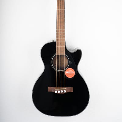 Fender CB-60SCE Acoustic-Electric Bass - Black image 3