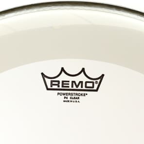 Remo Powerstroke P4 Clear Bass Drumhead - 18 inch - with Impact Patch image 2