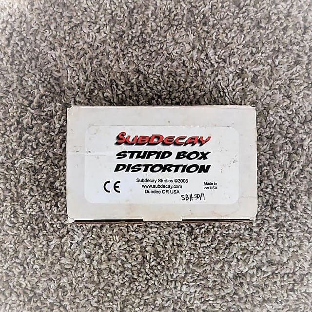 SubDecay Stupid Box Distortion v1