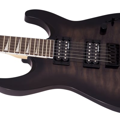 Jackson JS Series Dinky Arch Top JS32Q DKA HT Electric Guitar - Transparent Black Burst image 3