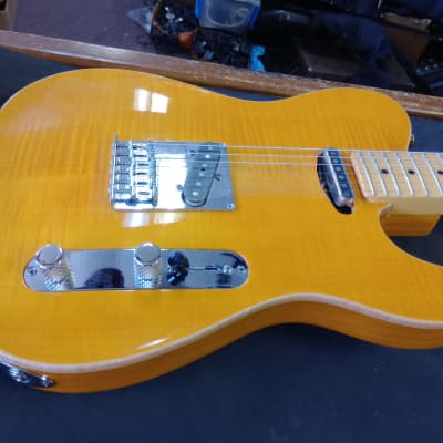 Fender Select Series Telecaster Carved Top 2012 Amber W/Original Hard Case *** FREE SHIPPING *** image 6