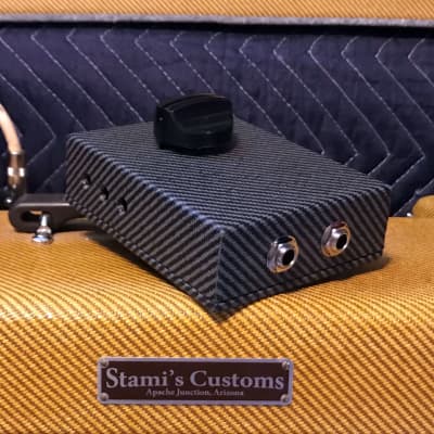 Stami's Customs - Blackout Tweedy Bird 8 Ohm 85 Watt Speaker Attenuator in Blackout Tweed image 2