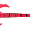 Dean Custom Zone Bass, Flourecent Pink